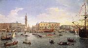Gaspar Van Wittel The Molo Seen from the Bacino di San Marco 1697 Spain oil painting artist